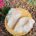 Doily handmade new crochet table mat beige round 15.75” AG0805