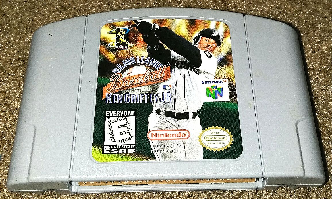 Rare Ken Griffey video game..