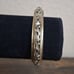 Beautiful Vintage 1950's Whiting & Davis Two Tone Leaf Scroll Design Bracelet