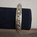 Beautiful Vintage 1950's Whiting & Davis Two Tone Leaf Scroll Design Bracelet