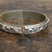 Beautiful Vintage 1950's Whiting & Davis Two Tone Leaf Scroll Design Bracelet