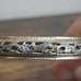 Beautiful Vintage 1950's Whiting & Davis Two Tone Leaf Scroll Design Bracelet