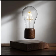 Flote levitating light bulb