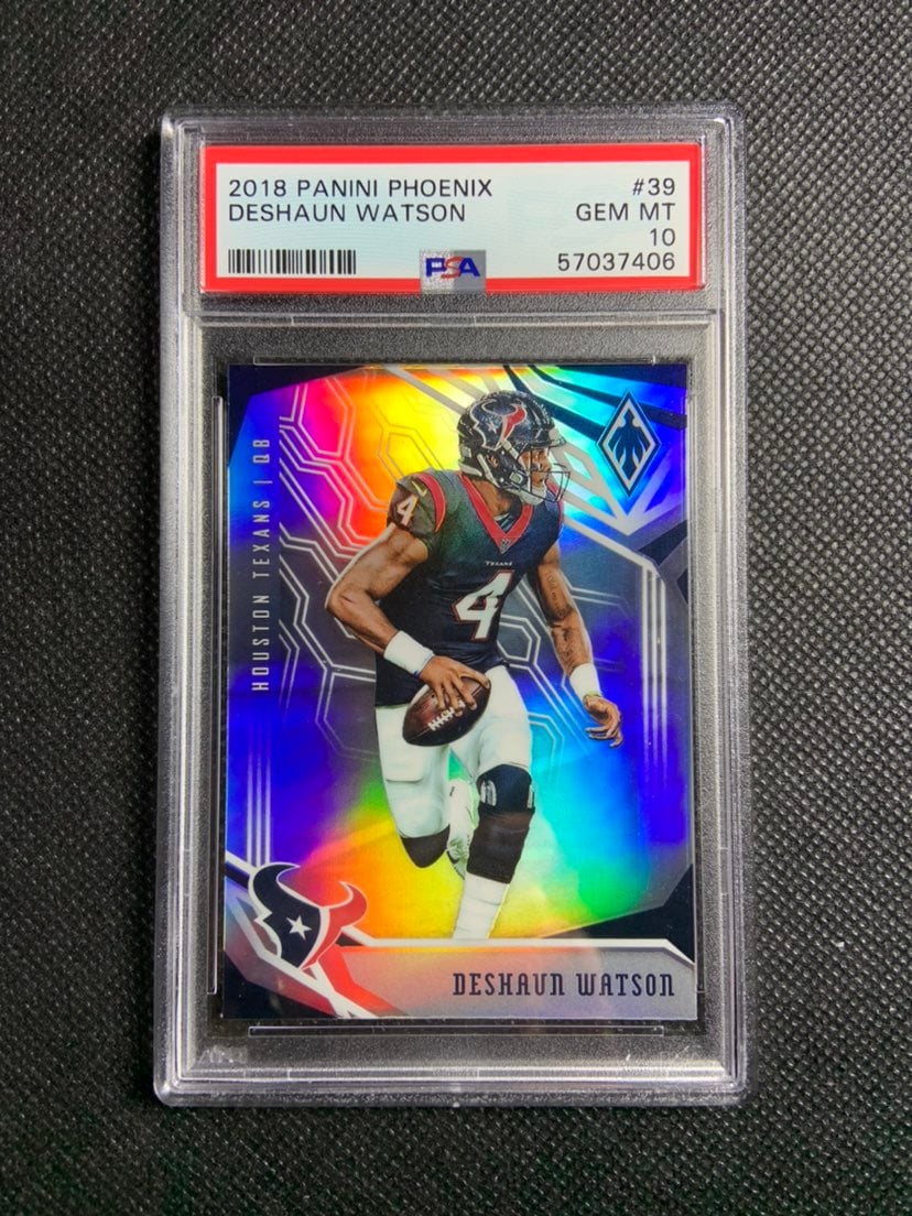 2018 Panini Phoenix #39 Deshaun Watson PSA 10 Gem Mint Houston Texans