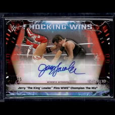 Jerry Lawler Autograph WWE #d to 25