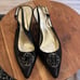 NATURALIZER Naemily Pointed Toe Heeled Mules 10 WIDE