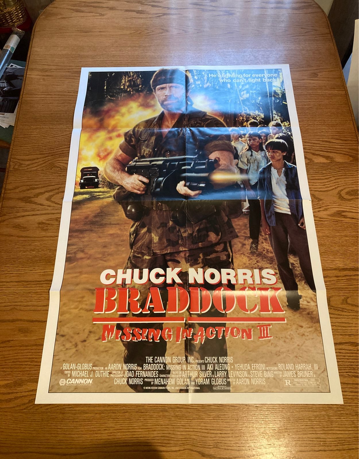 Missing In Action 3 One Sheet Movie Poster 1988