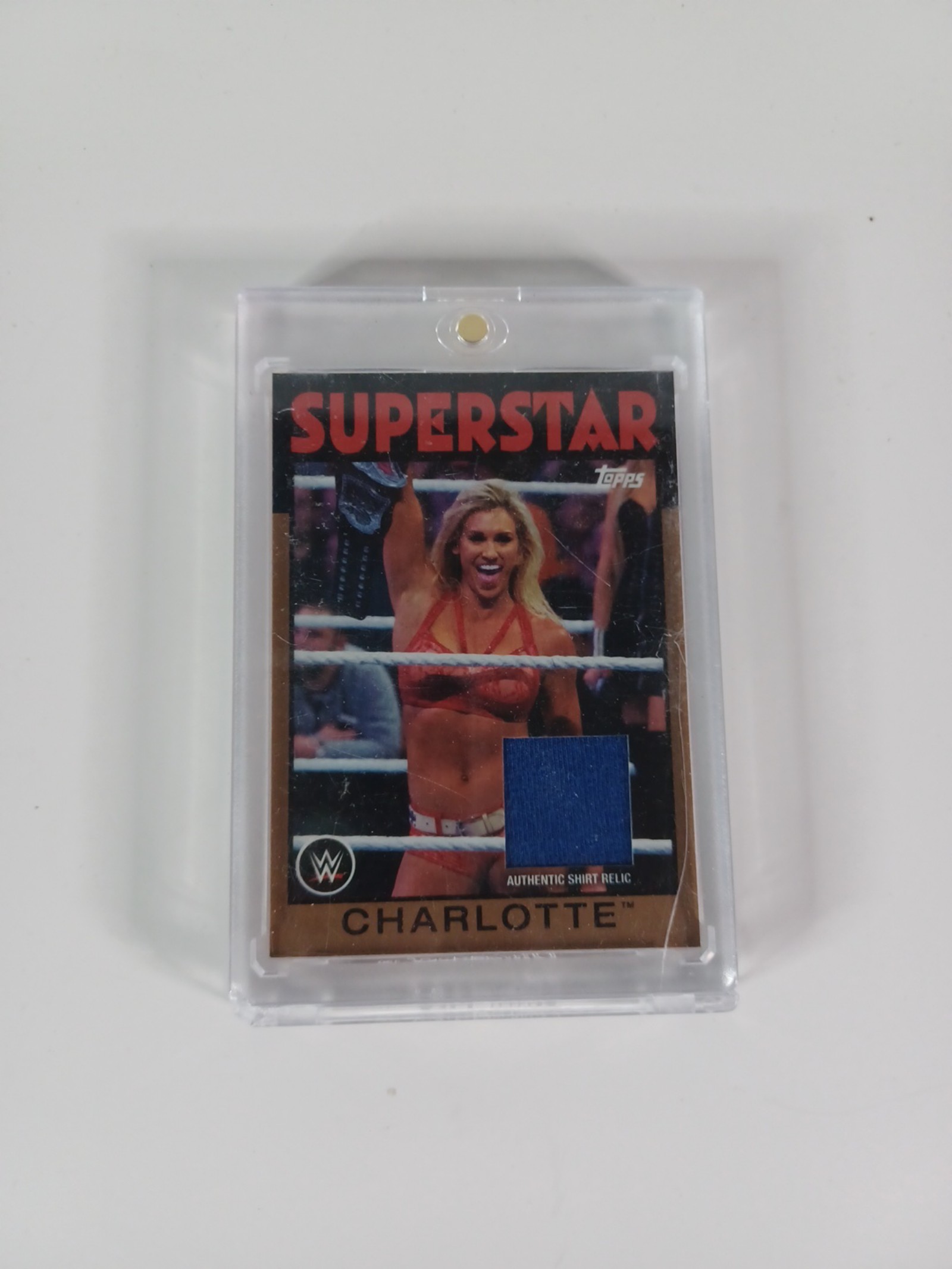 charlotte flair 2016 topps wwe heritage 105/150.