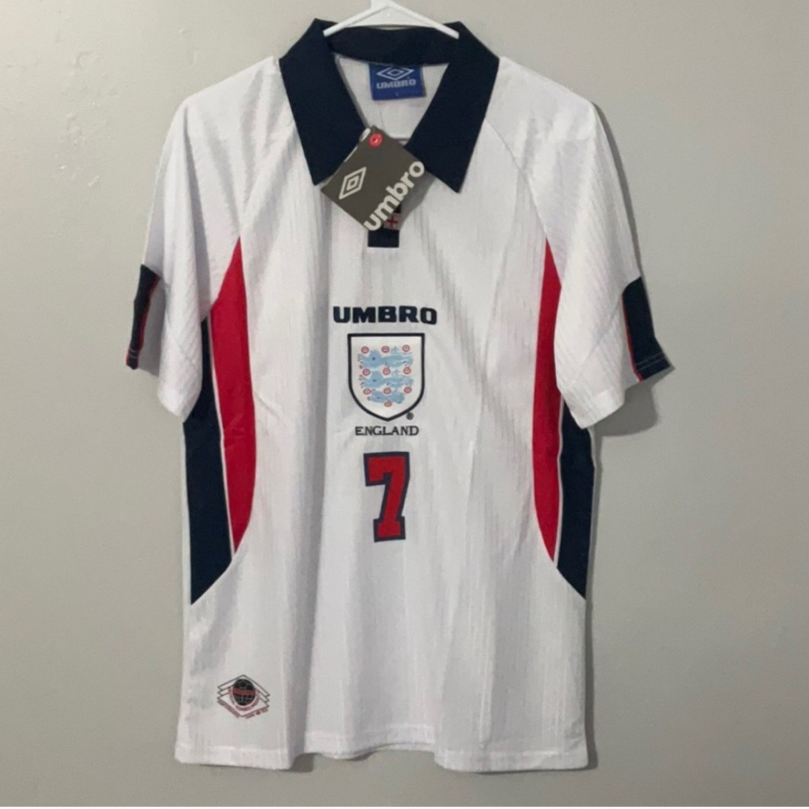 England Beckham Mens Jersey 1998/99 Size M
