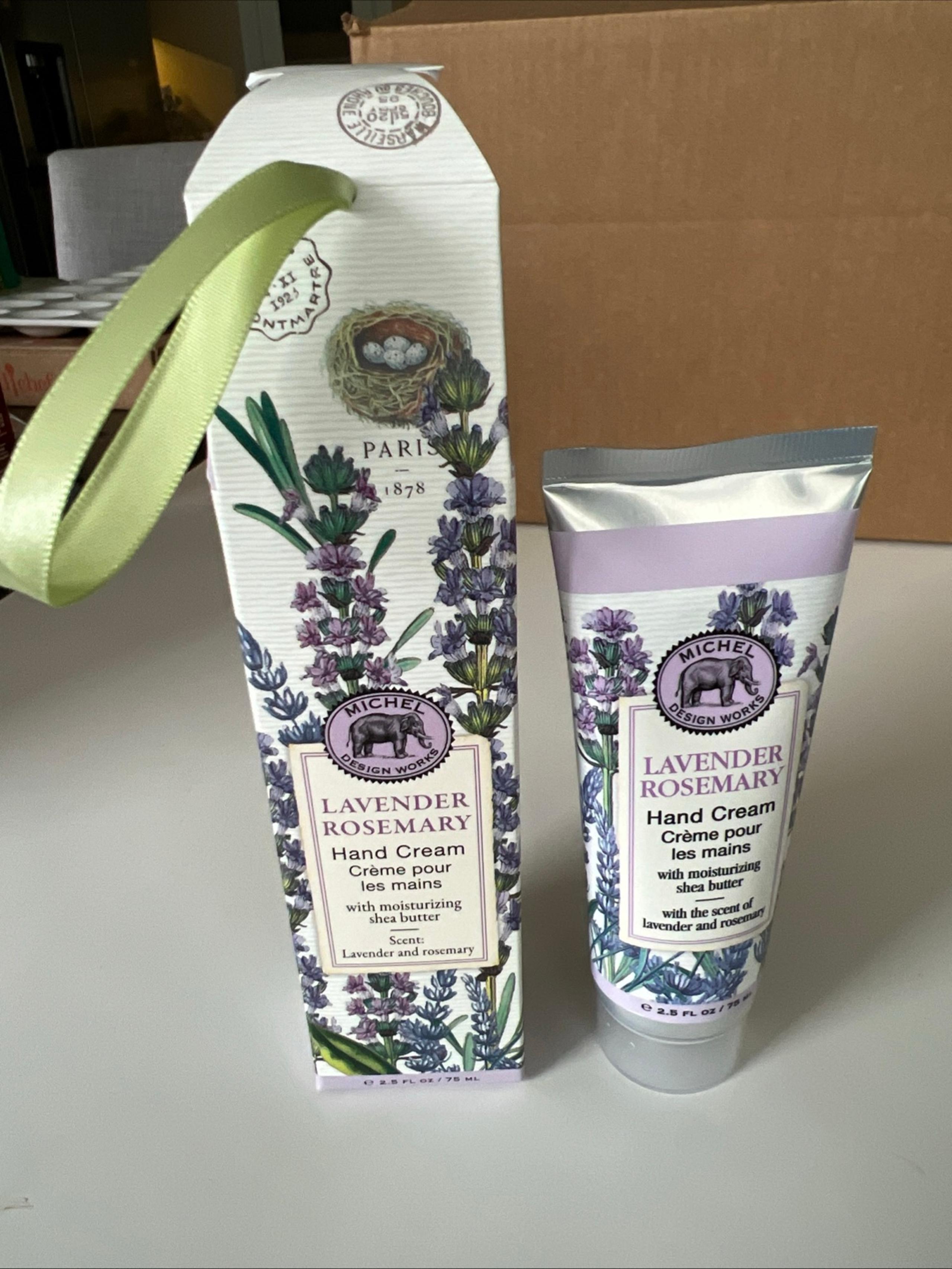 Michel design works 2.5 Fl Oz. Hand Cream-Lavender Rosemary New Sealed