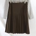 Vintage 60s Mod Marmalade Double Knit 2 Piece Pleated Skirt Set Unbranded Medium