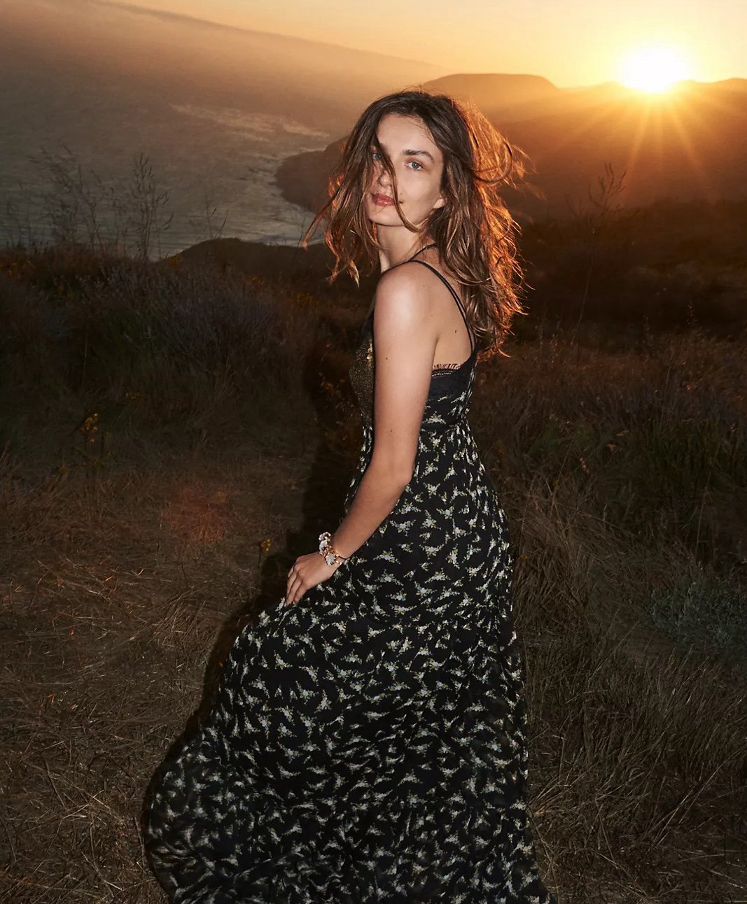 NWT Anthropologie Ranna Gill Lakshmi Maxi Dress