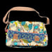 FOSSIL Key-per Coated Canvas Floral Multi-Color Travel/diaper/Laptop Bag