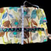 FOSSIL Key-per Coated Canvas Floral Multi-Color Travel/diaper/Laptop Bag