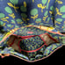 FOSSIL Key-per Coated Canvas Floral Multi-Color Travel/diaper/Laptop Bag