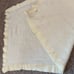 Vintage Carter’s satin liner blanket 57x31