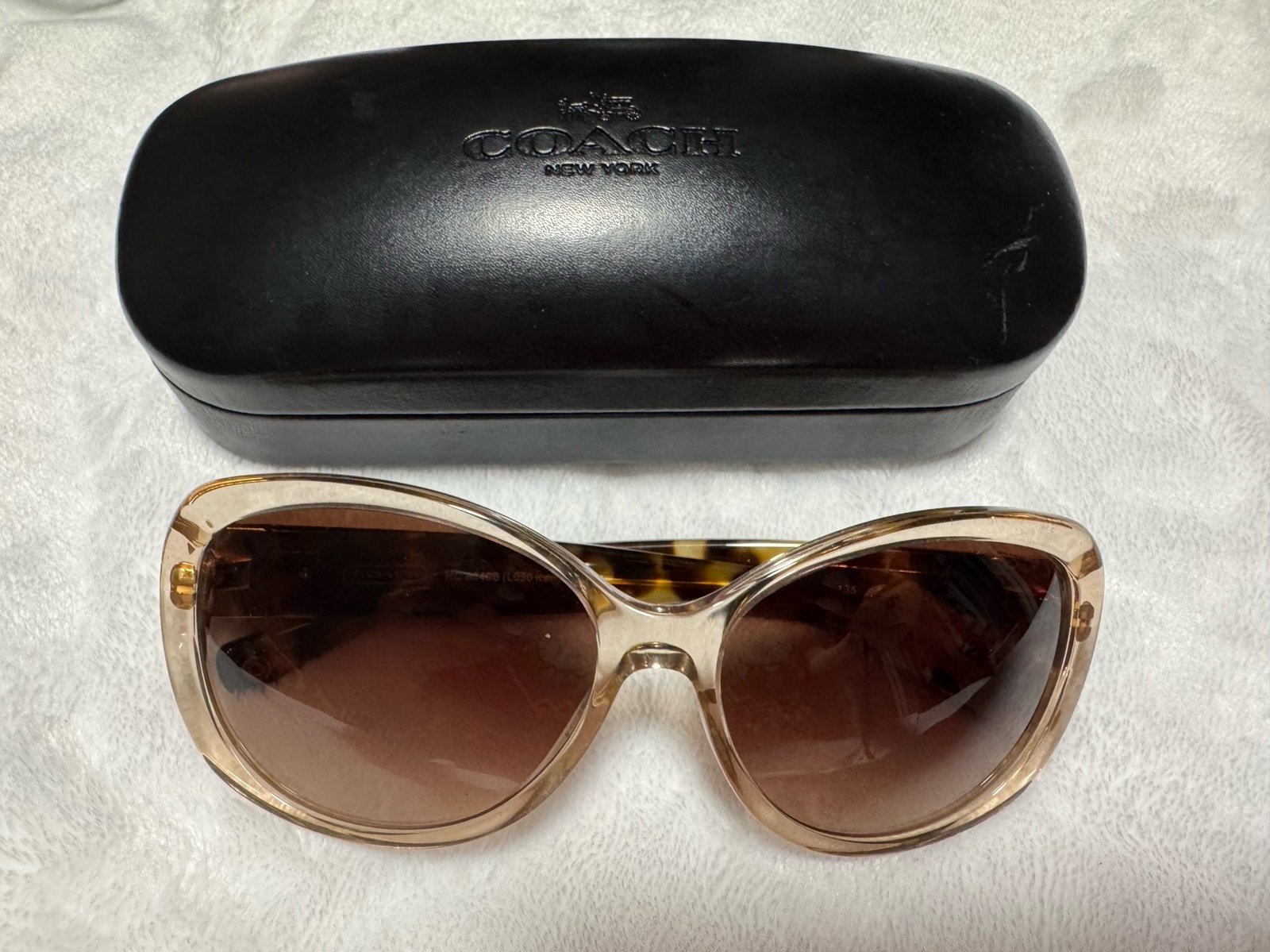New embellished coach sunglasses