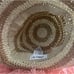 Striped straw hat