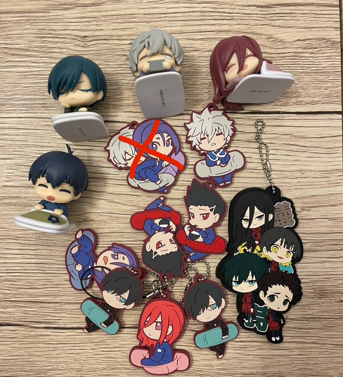 SOLD SEPARATE/BUNDLED Blue lock anime lot