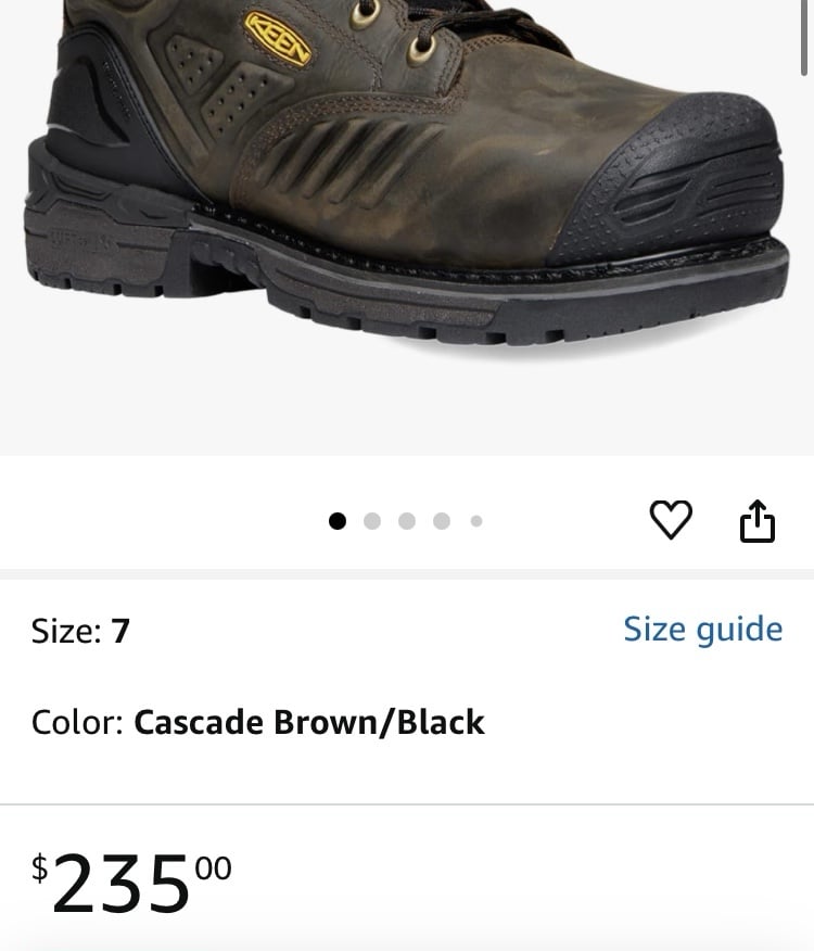 KEEN Utility Men's Composite Toe work boots