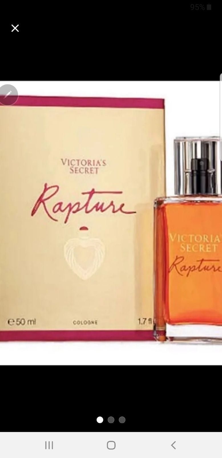 Victoria's Secret RAPTURE EDP(SQUARE BOTTLE)