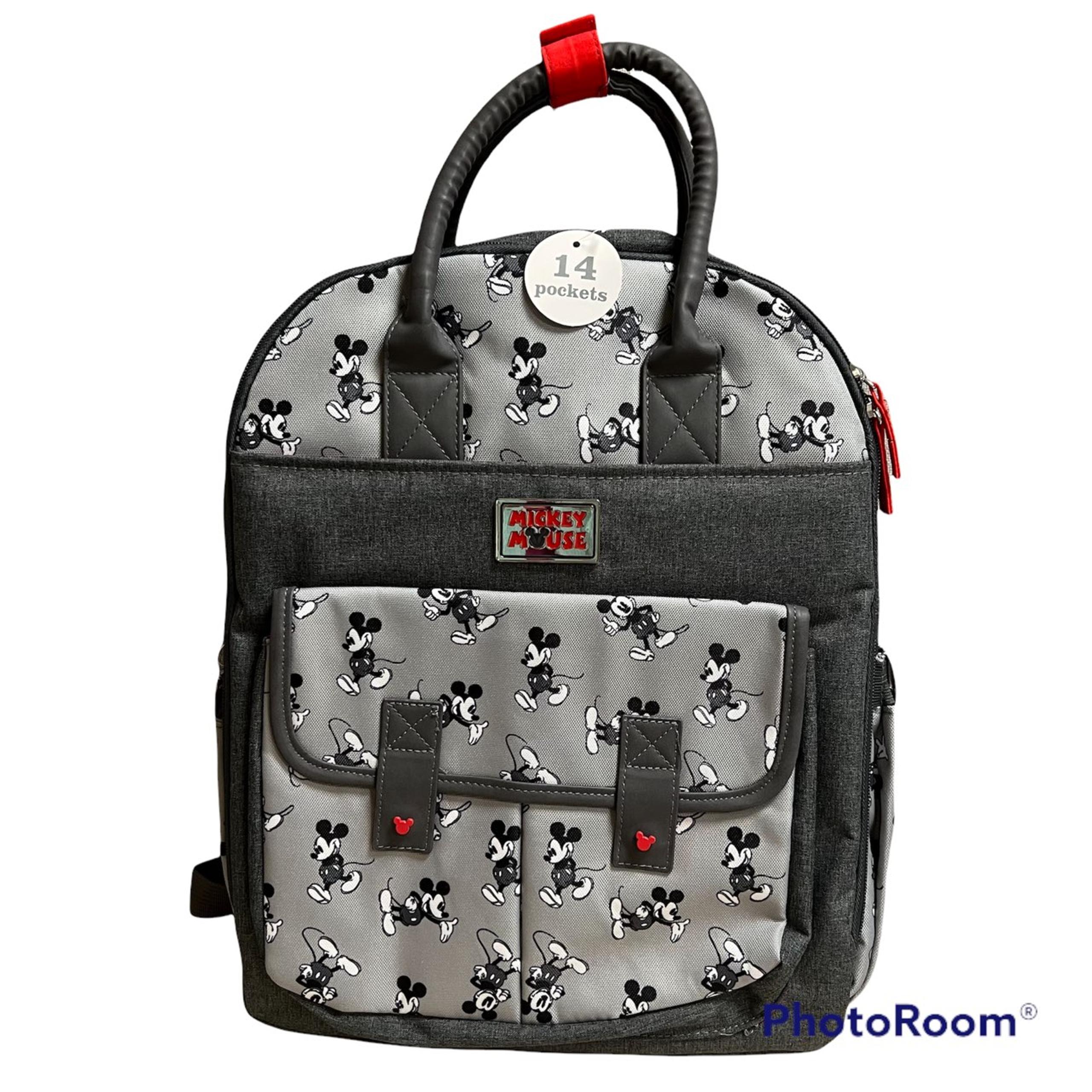 Disney Baby Mickey Mouse Diaper Bag Backpack NWT