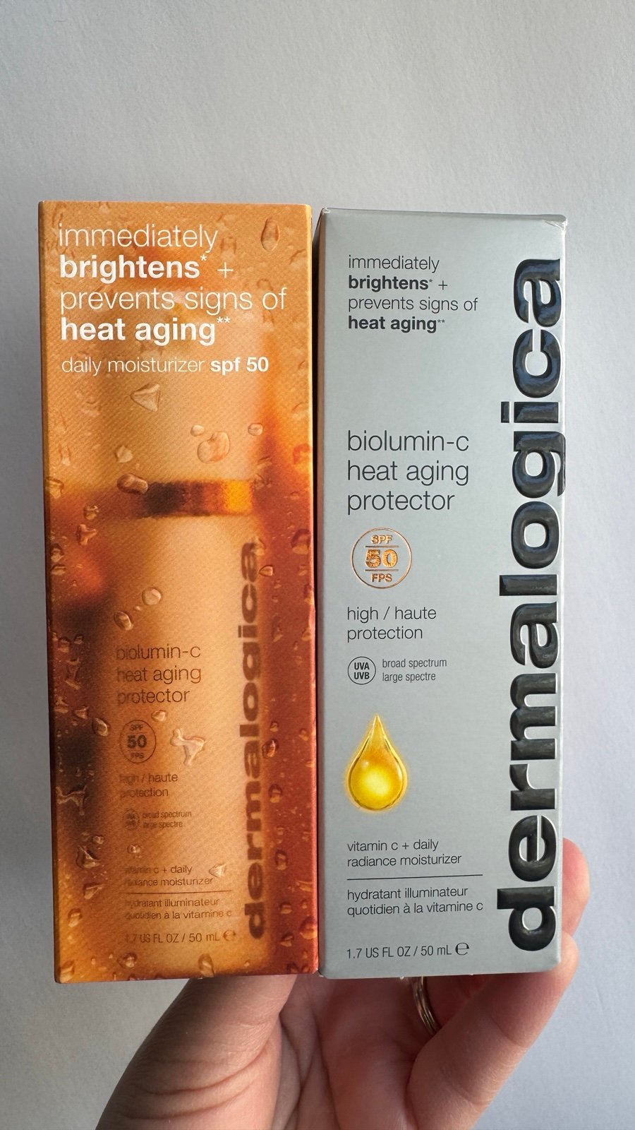 NEW Dermalogica Biolumin-C Heat Aging Protector SPF50. Full Size. Sealed Box.