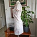 Jofit beige floral preppy demure feminine golf tennis shirt and skort set