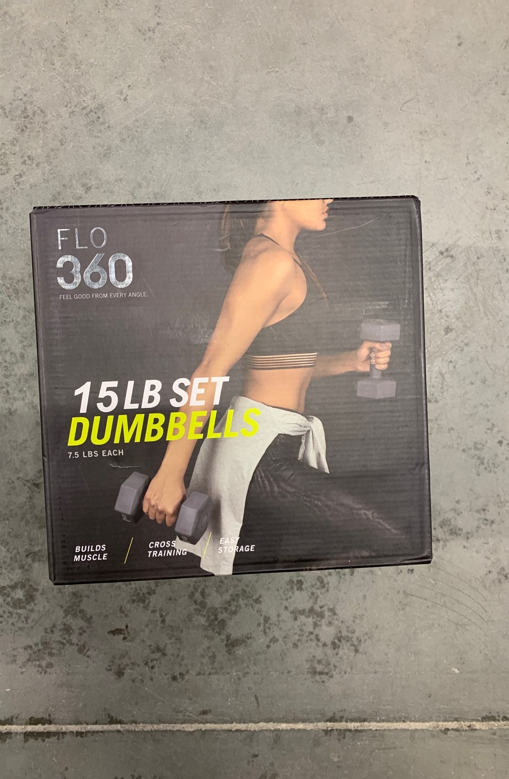 15 Pound Dumbbell set (8 lb each) NEW
