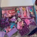 Dollhouse with 2 Princesses, 4 Unicorns, Dog, Furniture and Accessories( New)
