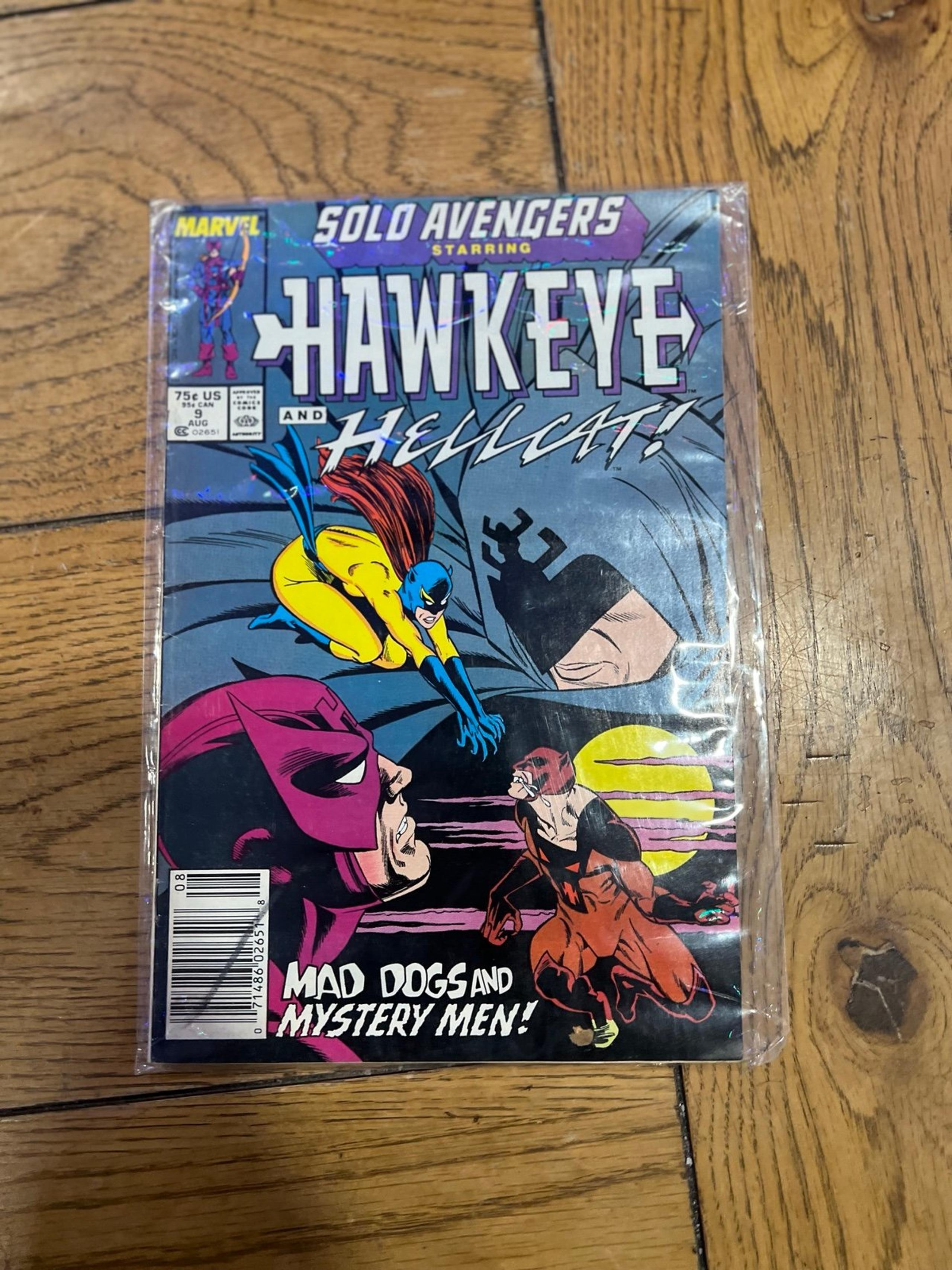 Marvel Hawkeye Vintage Comic book