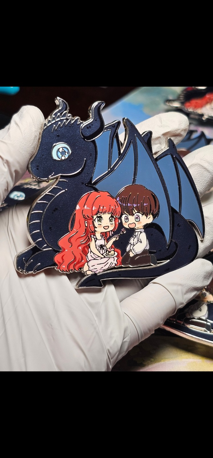 My secretly hot husband chibi pin