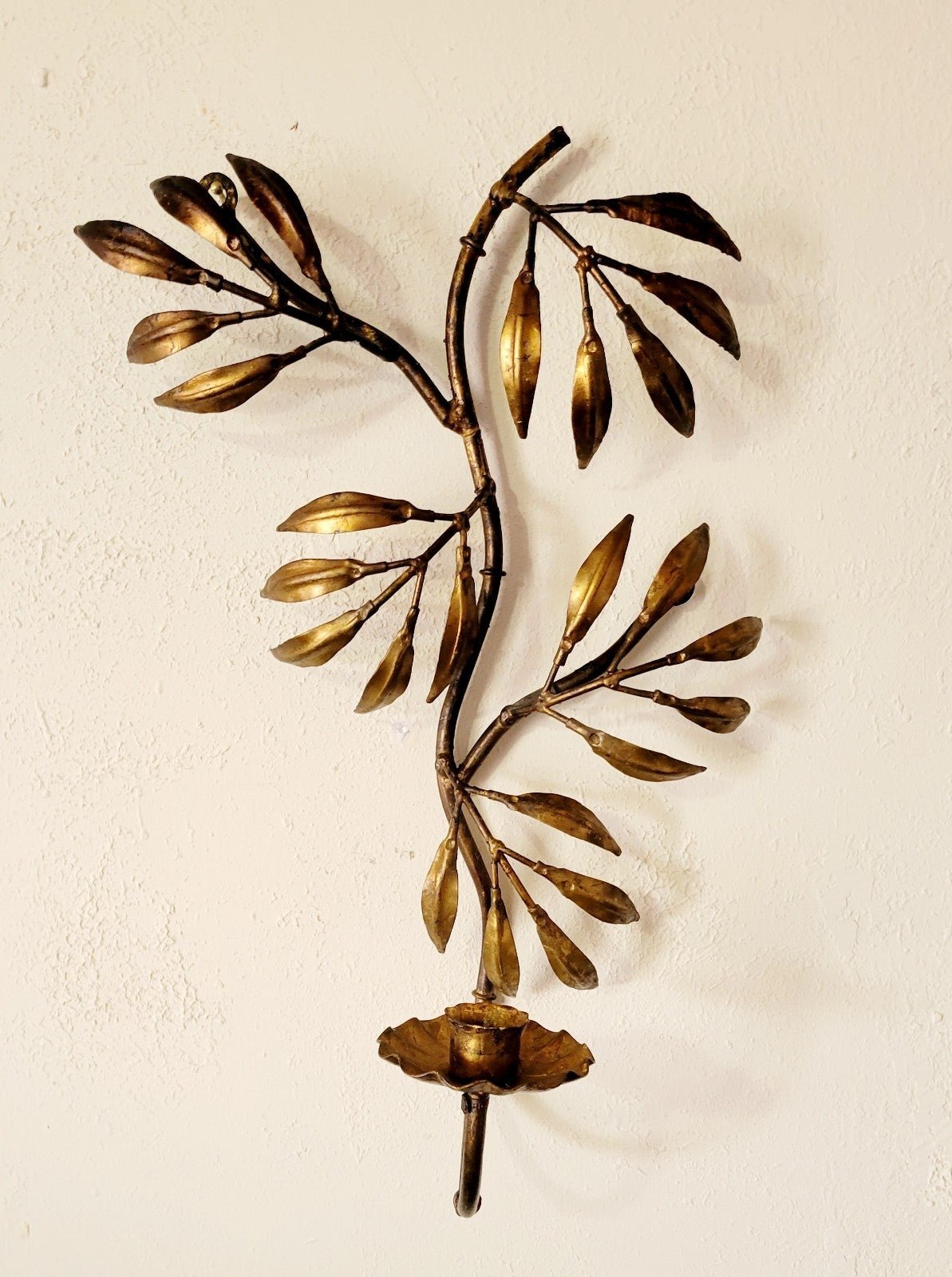 Italian gold gilded sconce