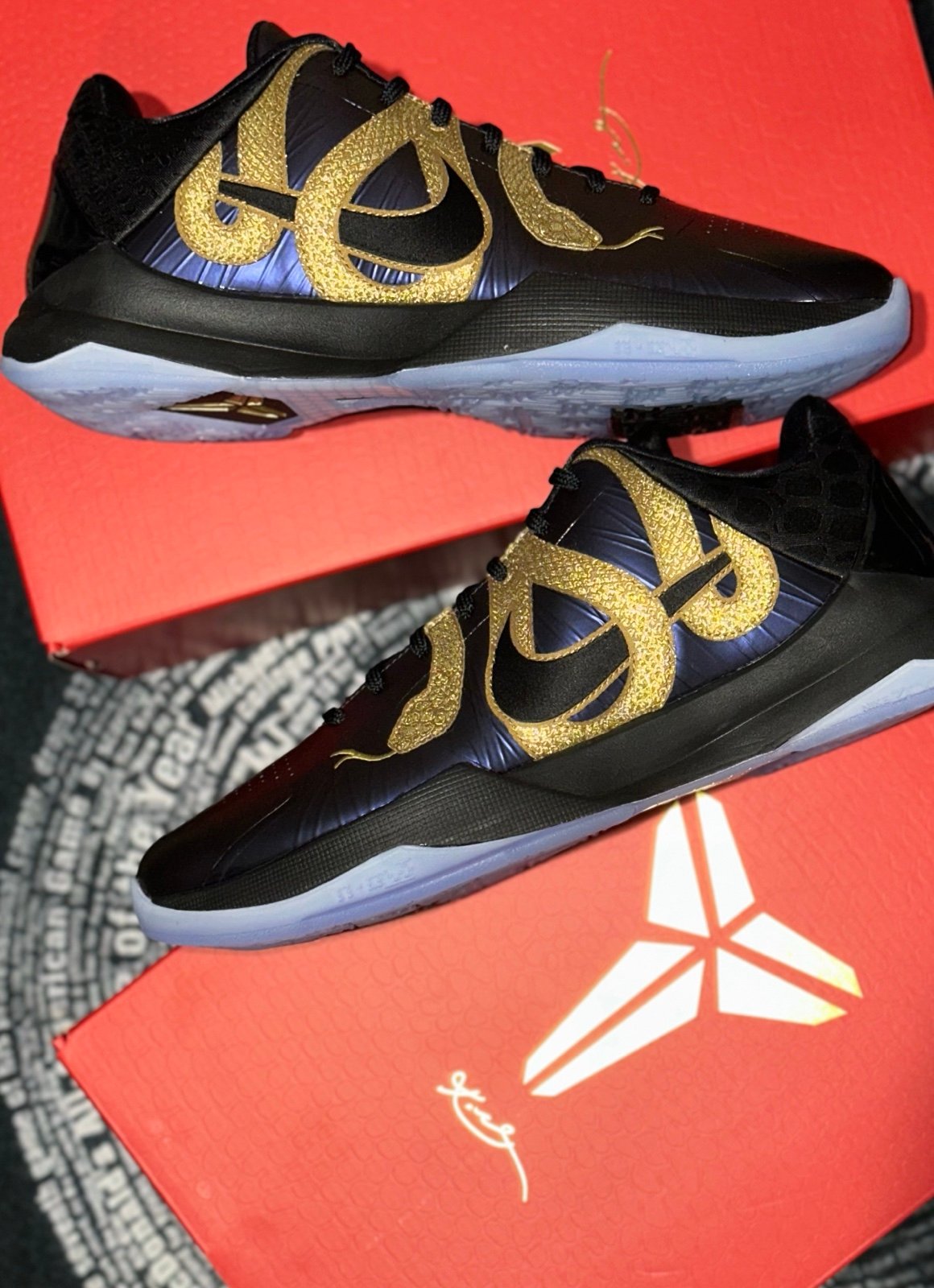 Kobe 5 Protro Year of the Mamba Eggplant Size 13