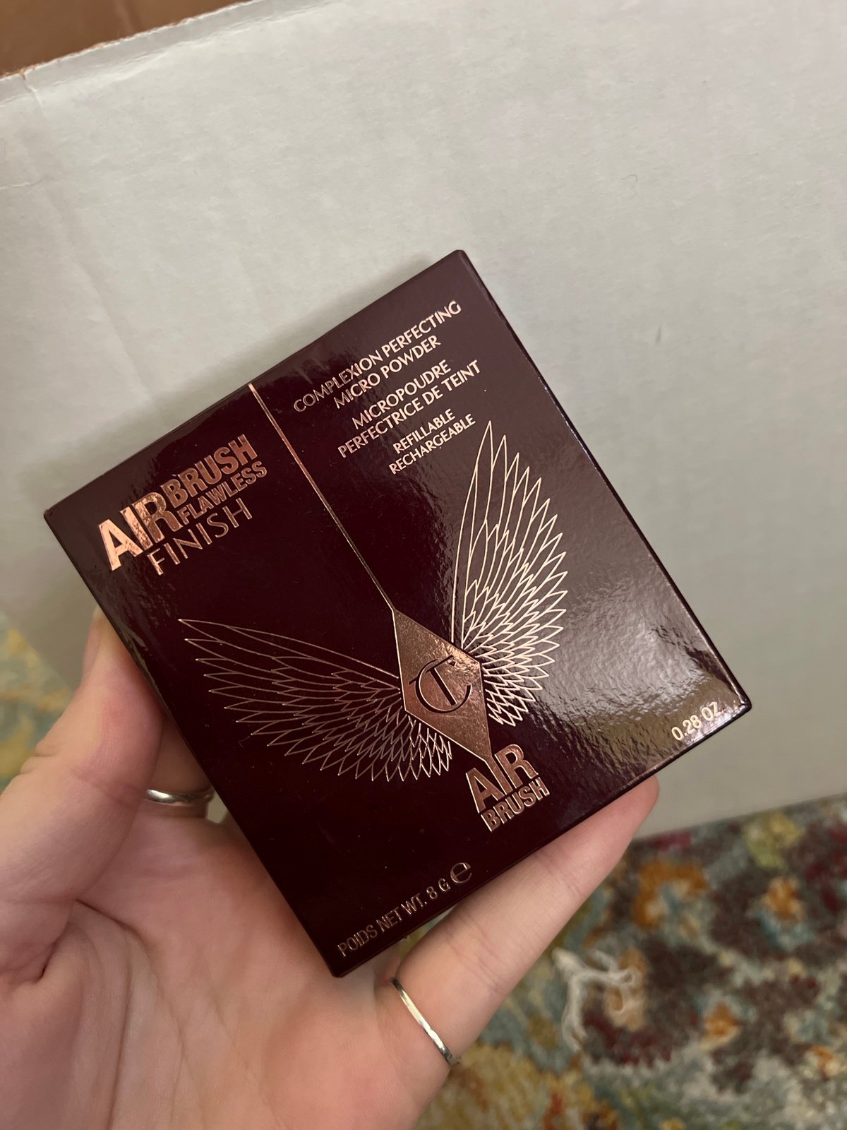 Charlotte tilbury Airbrush Flawless Finish powder 1 fair/pale full size