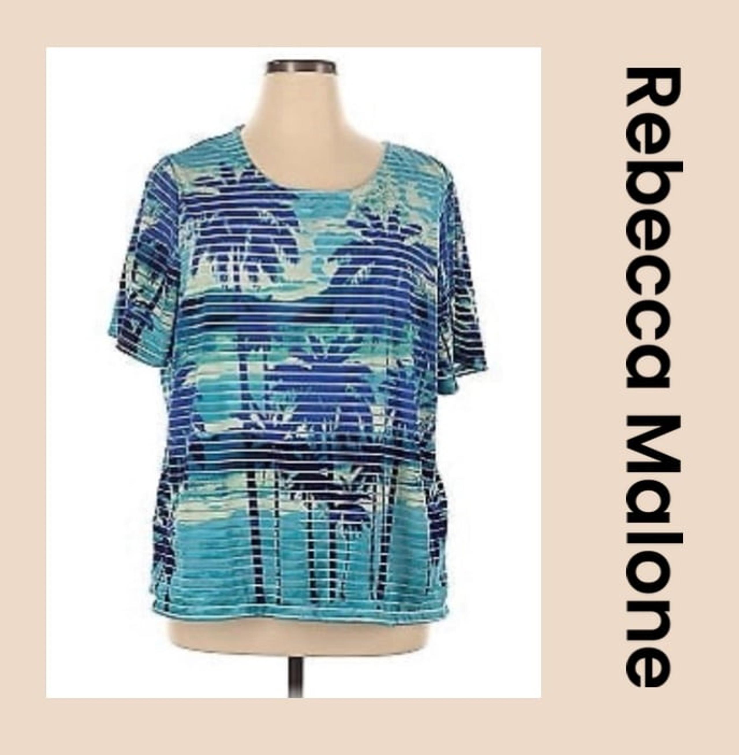 Women’s Short Sleeve Casual Top Size 3X