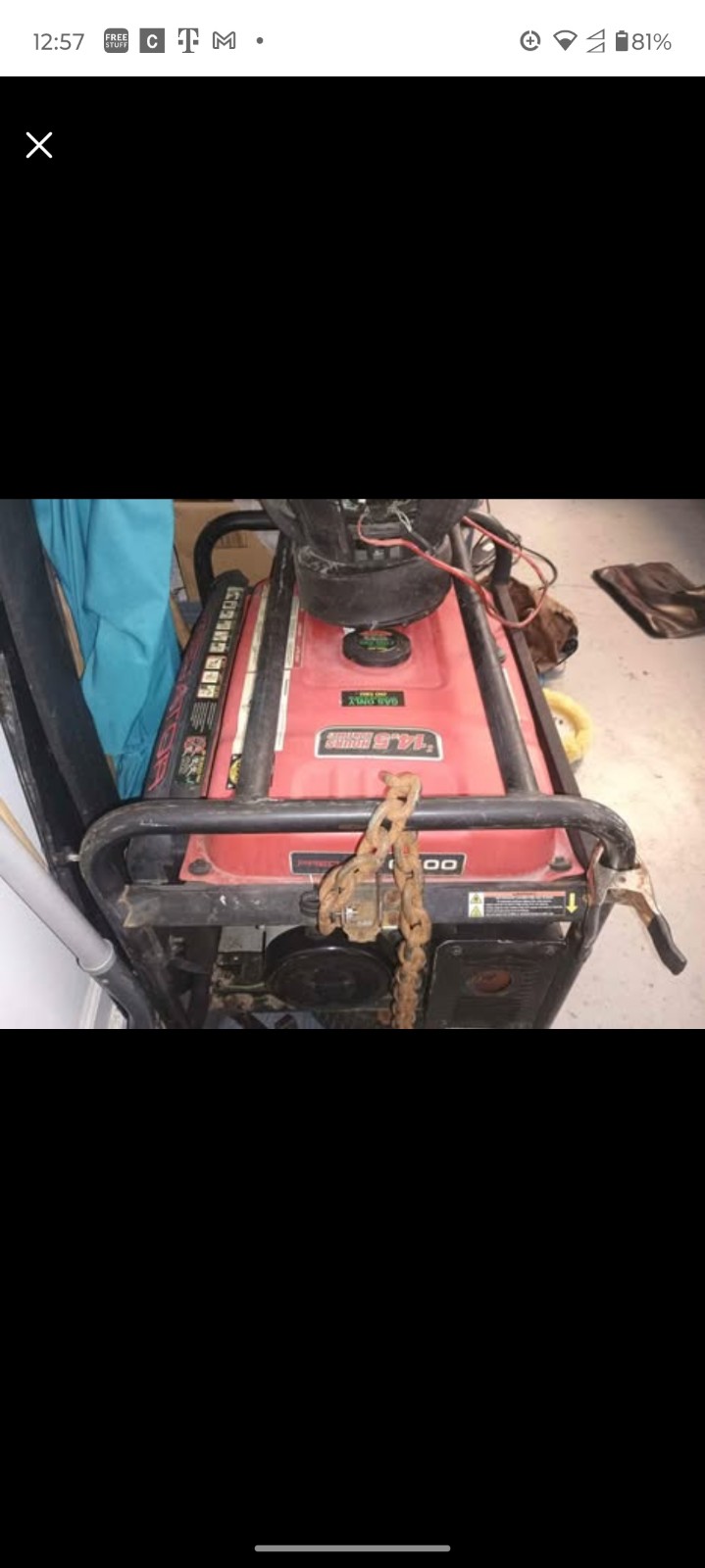 Predator 6500 Generator