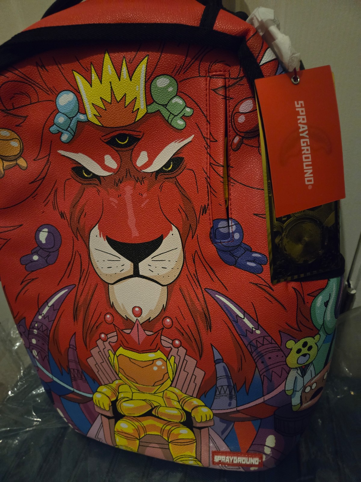 Lion sprayground backpack limited edition sold out
