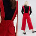 Lazy Oaf Frilly Heart Corduroy Suspender Dungaree Trouser Pants
