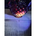 Fenton Ruby Red Hobnail Ruffled Basket Vintage Amberina Glows
