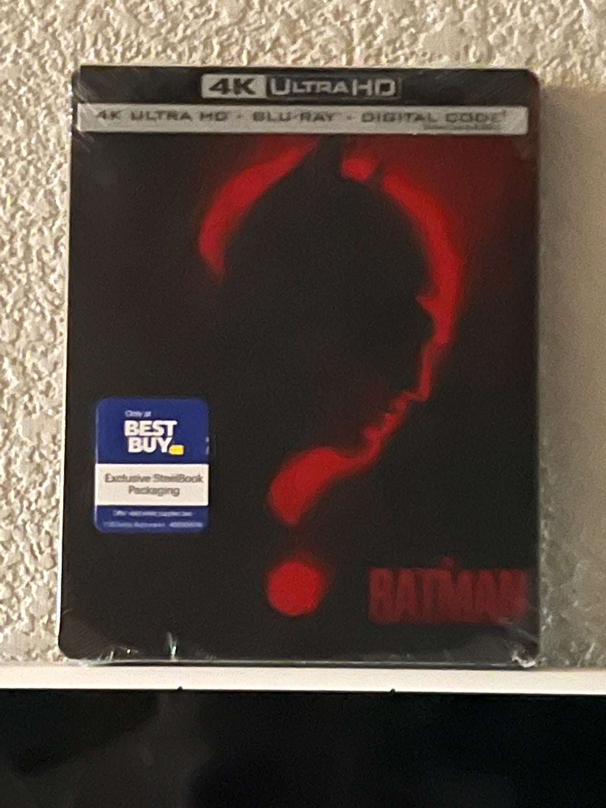 The Batman 4k steelbook 1st printed!