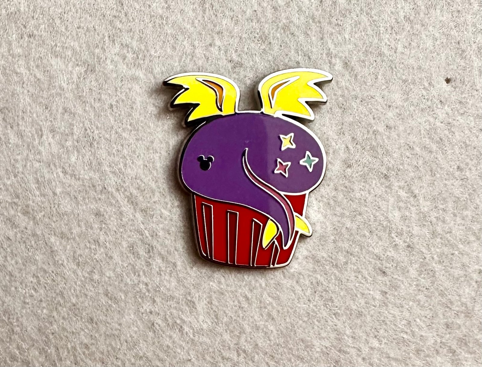 Figment Cupcake Chaser Disney Pin Wave B Hidden Mickey 2025 WDW