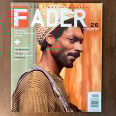 Fader Magazine #26 - Calvin Broadus Cover