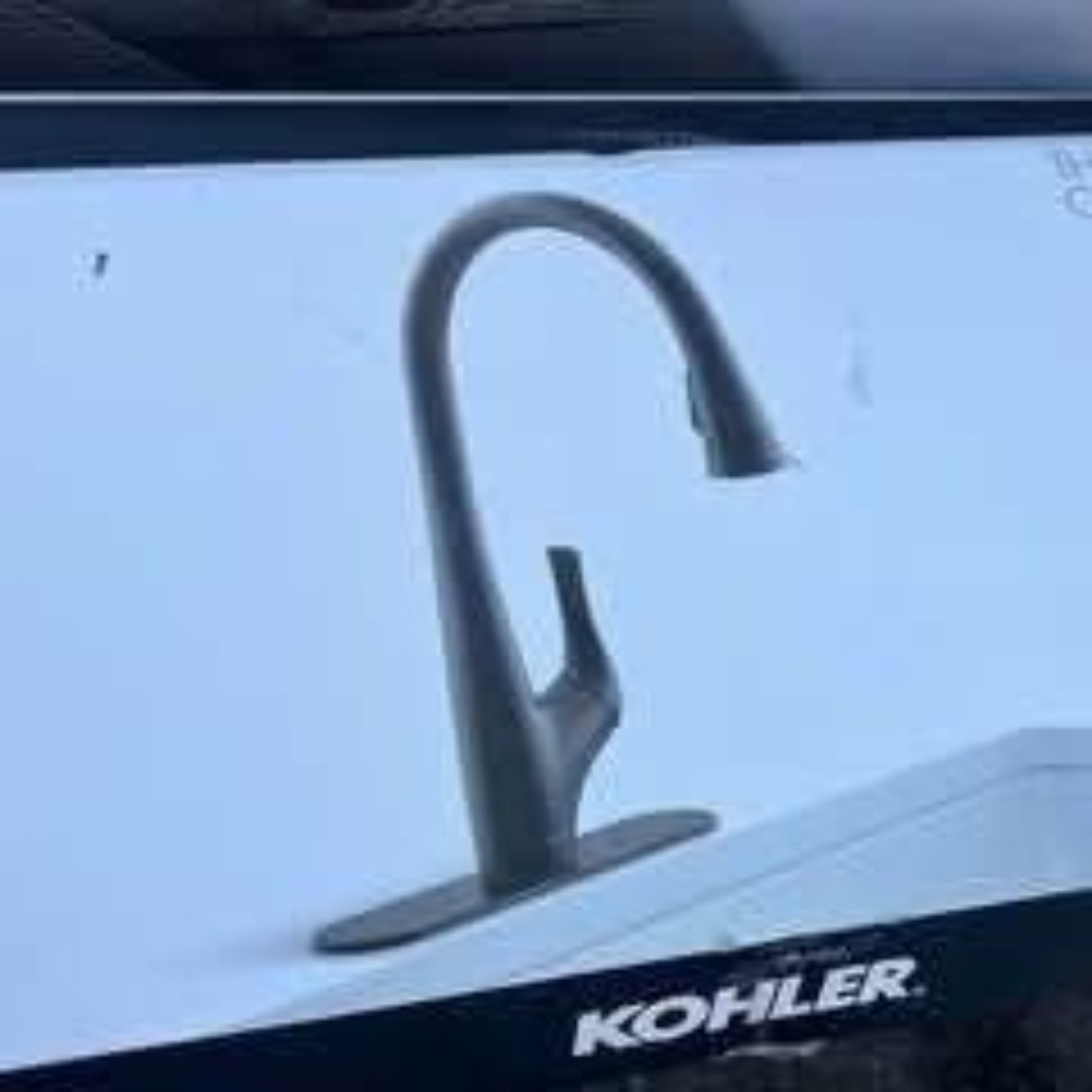 Kohler Bevin Pull Down Kitchen Faucet matte black