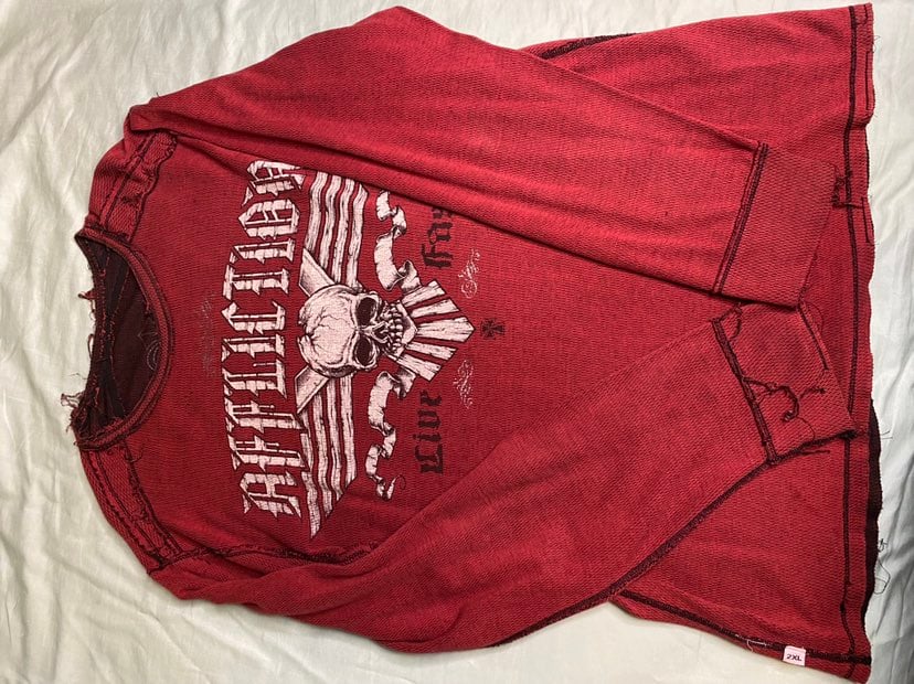 Affliction long sleeve thermal