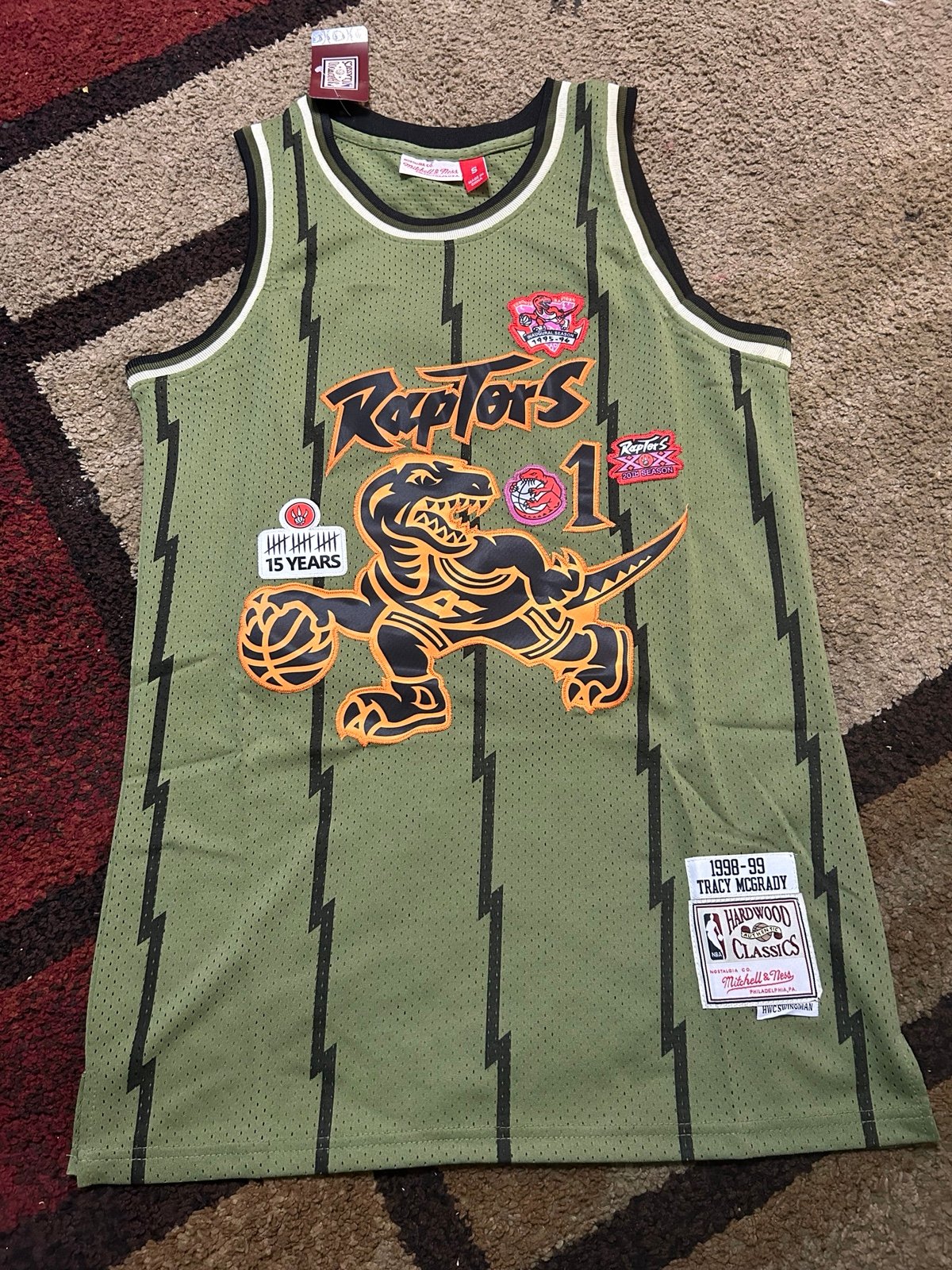 NBA jersey raptors