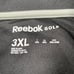 Reebok Golf Polo Shirt Men's 3XL Black