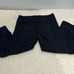 Lululemon Black Twist and Train Crop Leggings w/Lace Detail Women's Size 6