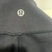 Lululemon Black Twist and Train Crop Leggings w/Lace Detail Women's Size 6