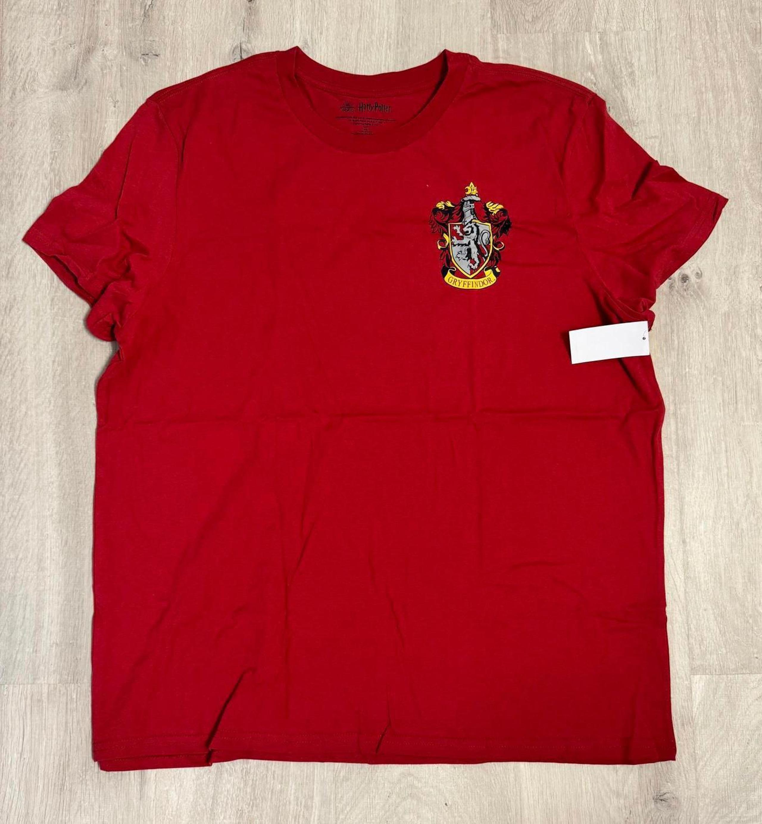 Wizarding World Harry Potter Gryffindor Burgundy T-Shirt Men Size XXL